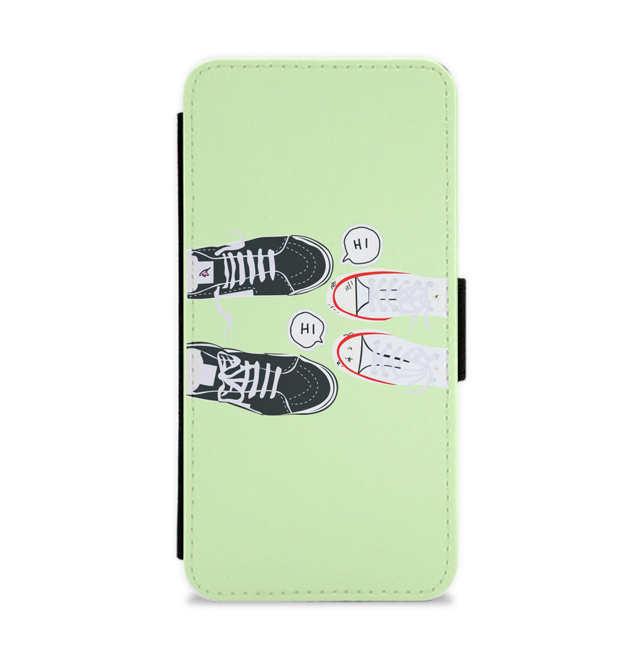 Hi - Heartstopper Flip / Wallet Phone Case