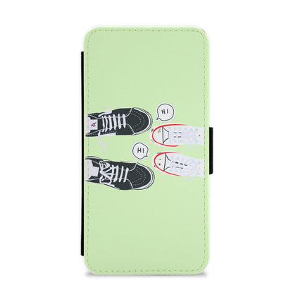 Hi - Heart TV Flip / Wallet Phone Case