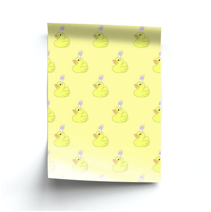 Rubber Ducks - Easter Patterns Poster