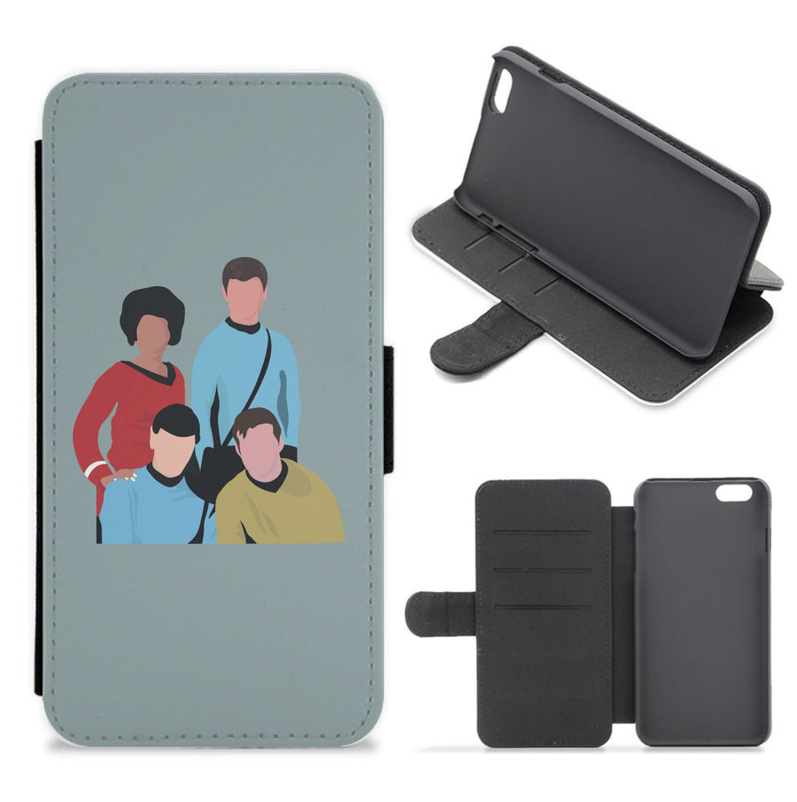 Characters - Star Trek Flip / Wallet Phone Case