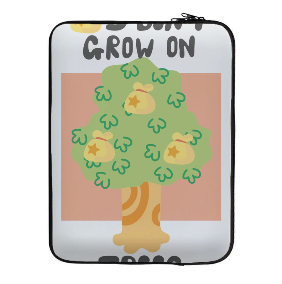 Bells don't grow on trees - Animal Crossing Laptop Sleeve