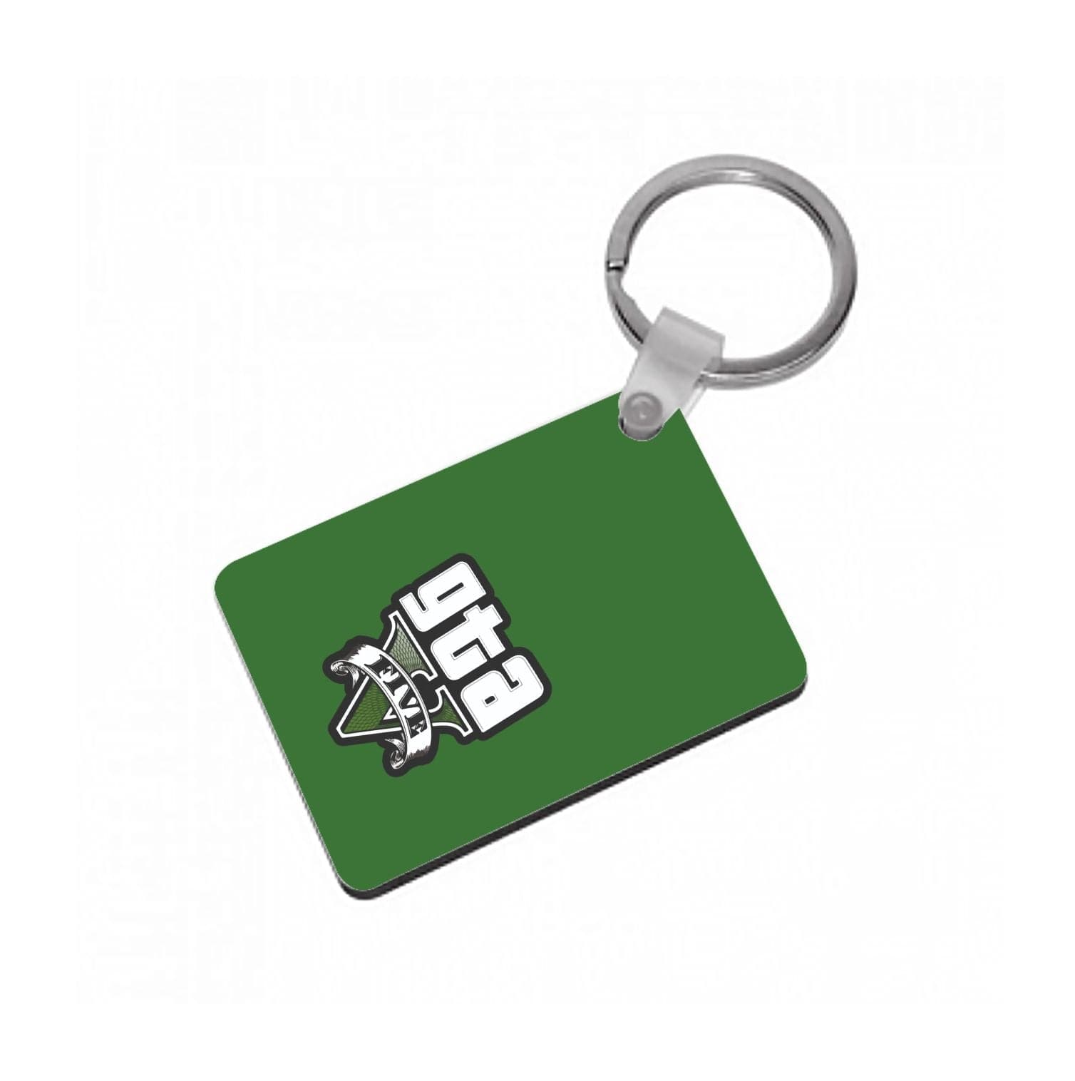 Green Five - Video Game Keyring