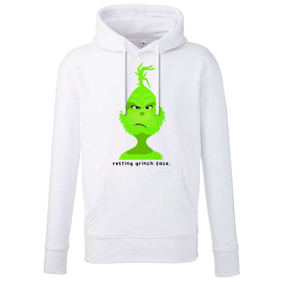 Resting Grinch Face - Grinch Hoodie
