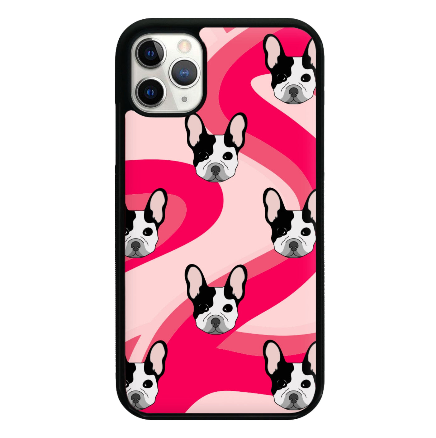Abstact Frenchie - Dog Pattern Phone Case