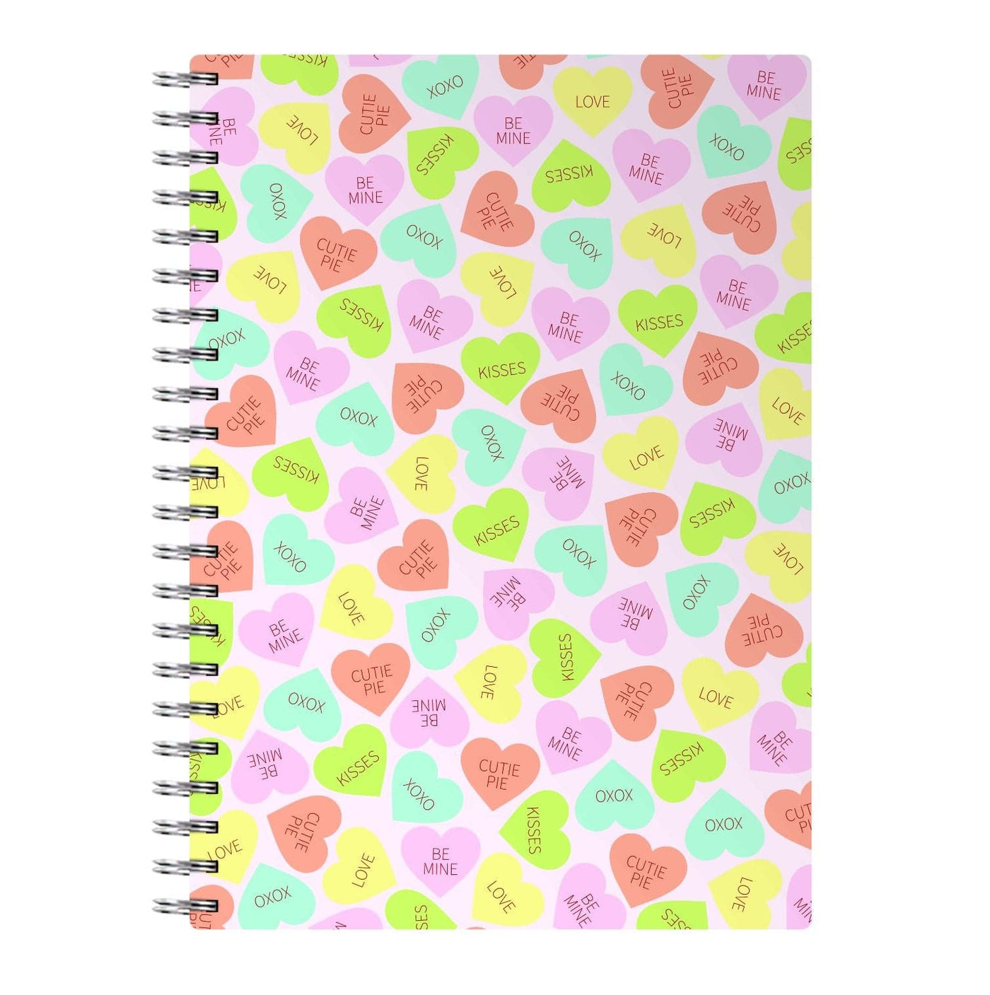 Love Hearts- Valentine's Day Notebook
