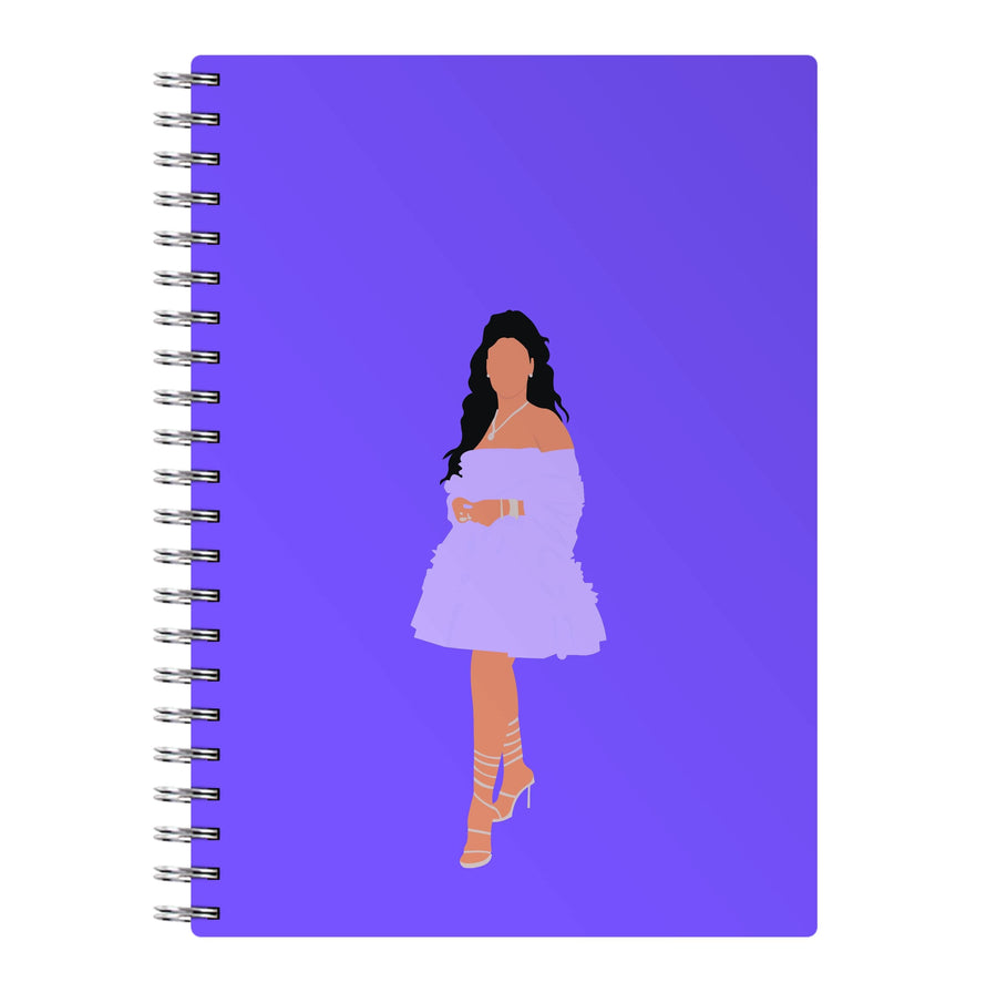 Purple Dress - Rihanna Notebook