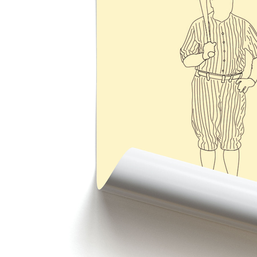 Babe Ruth - Baseball Poster