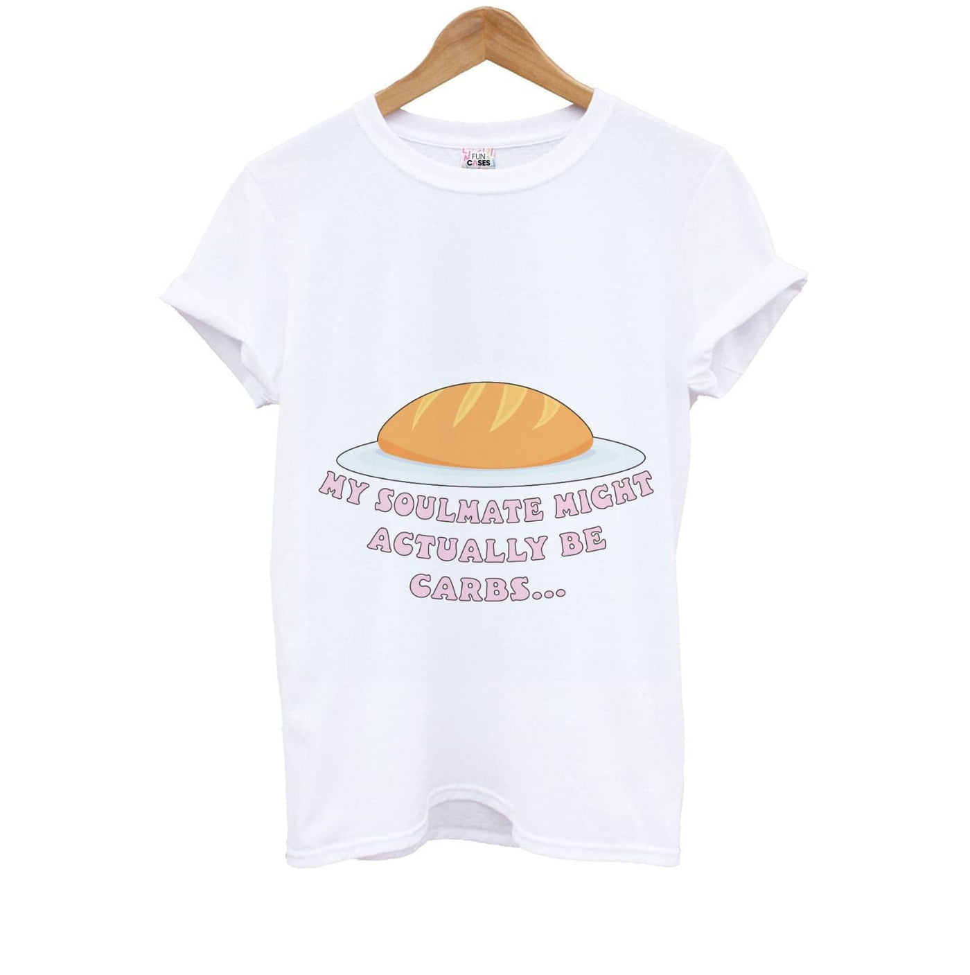 My Soulmate Might Actually Be Carbs - Mamma Mia Kids T-Shirt