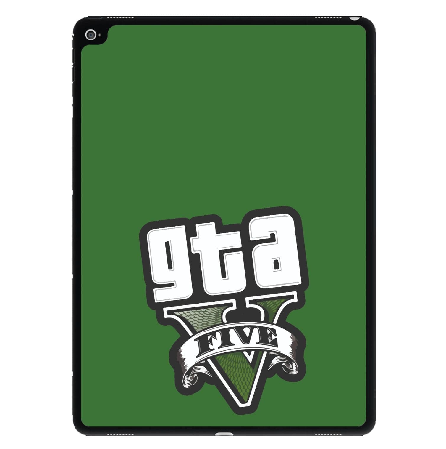 Green Five - Video Game iPad Case