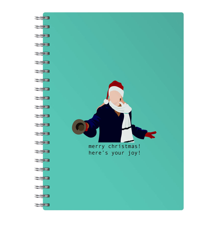 Merry Christmas! Here's Your Joy - Friends Notebook