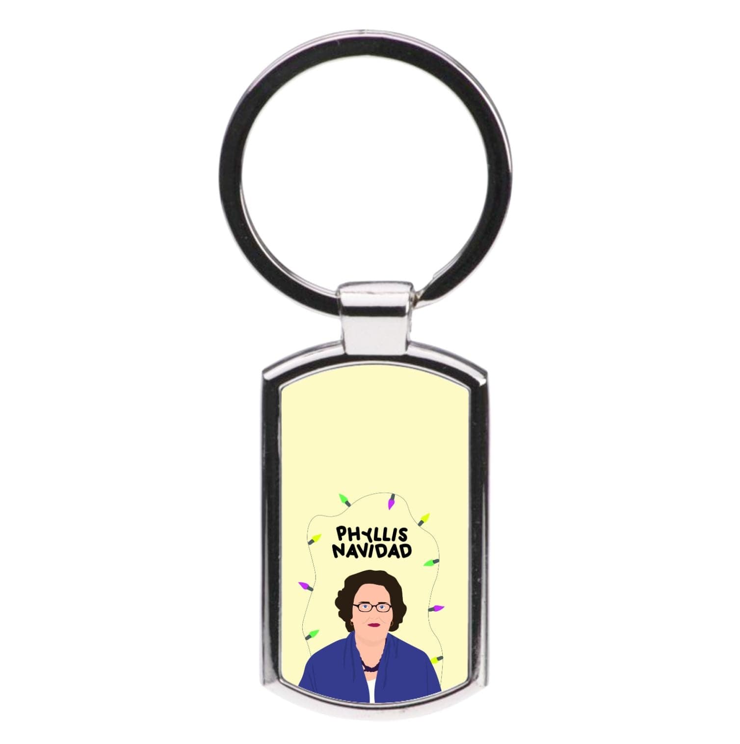 Phyllis Navidad Luxury Keyring