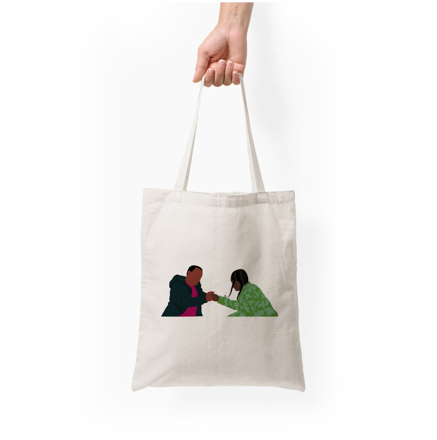 Dushane And Jaqs - Top Boy  Tote Bag