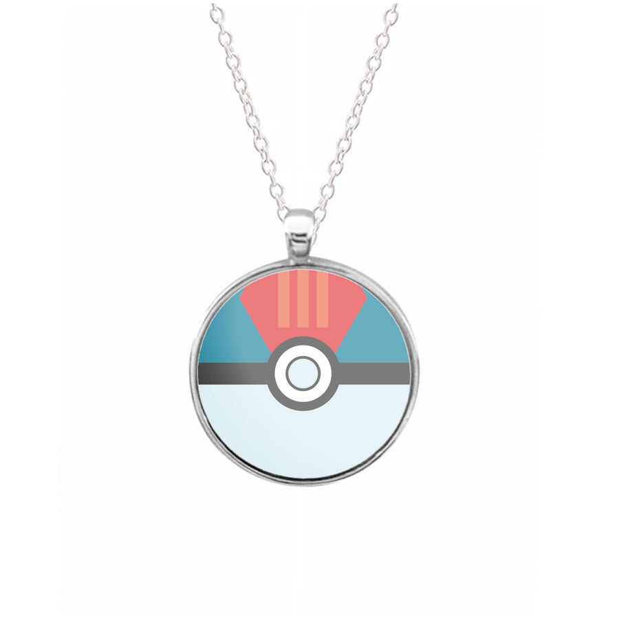 Lure Ball Blue - Pokemon Necklace