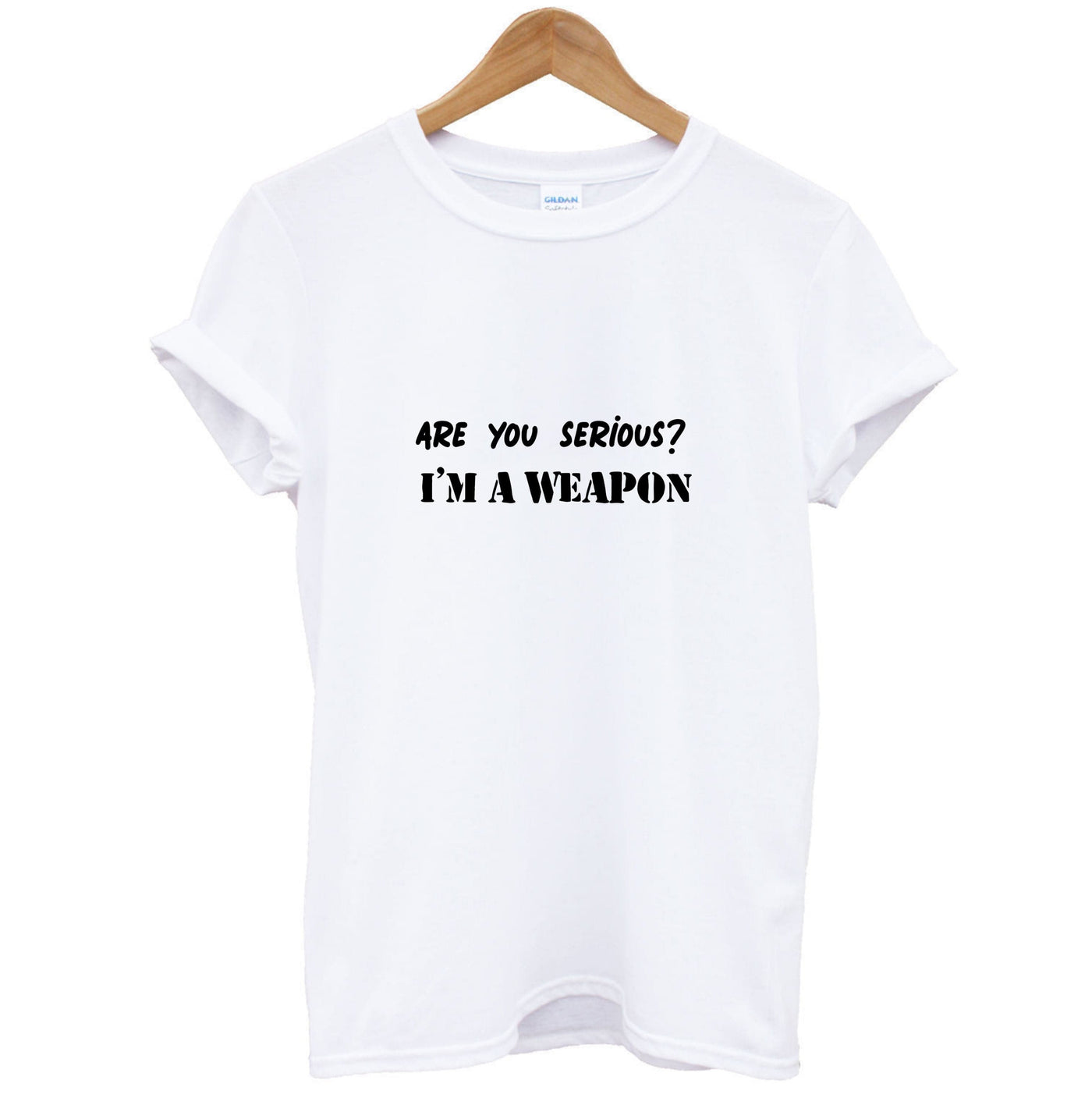 Are You Serious? I'm A Weapon - Islanders T-Shirt