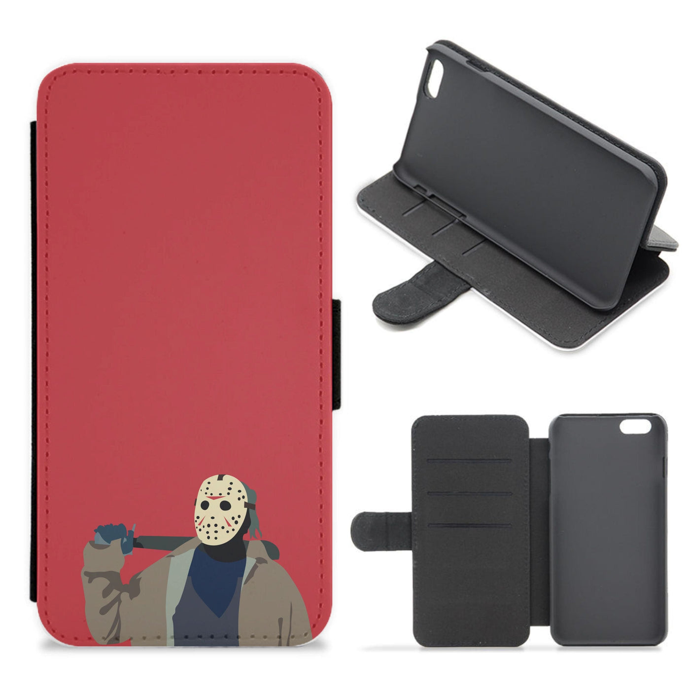 Jason - Friday The 13th Flip / Wallet Phone Case
