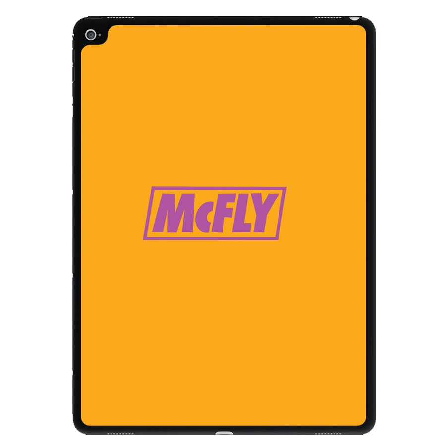 Yellow And Purple - McFly iPad Case