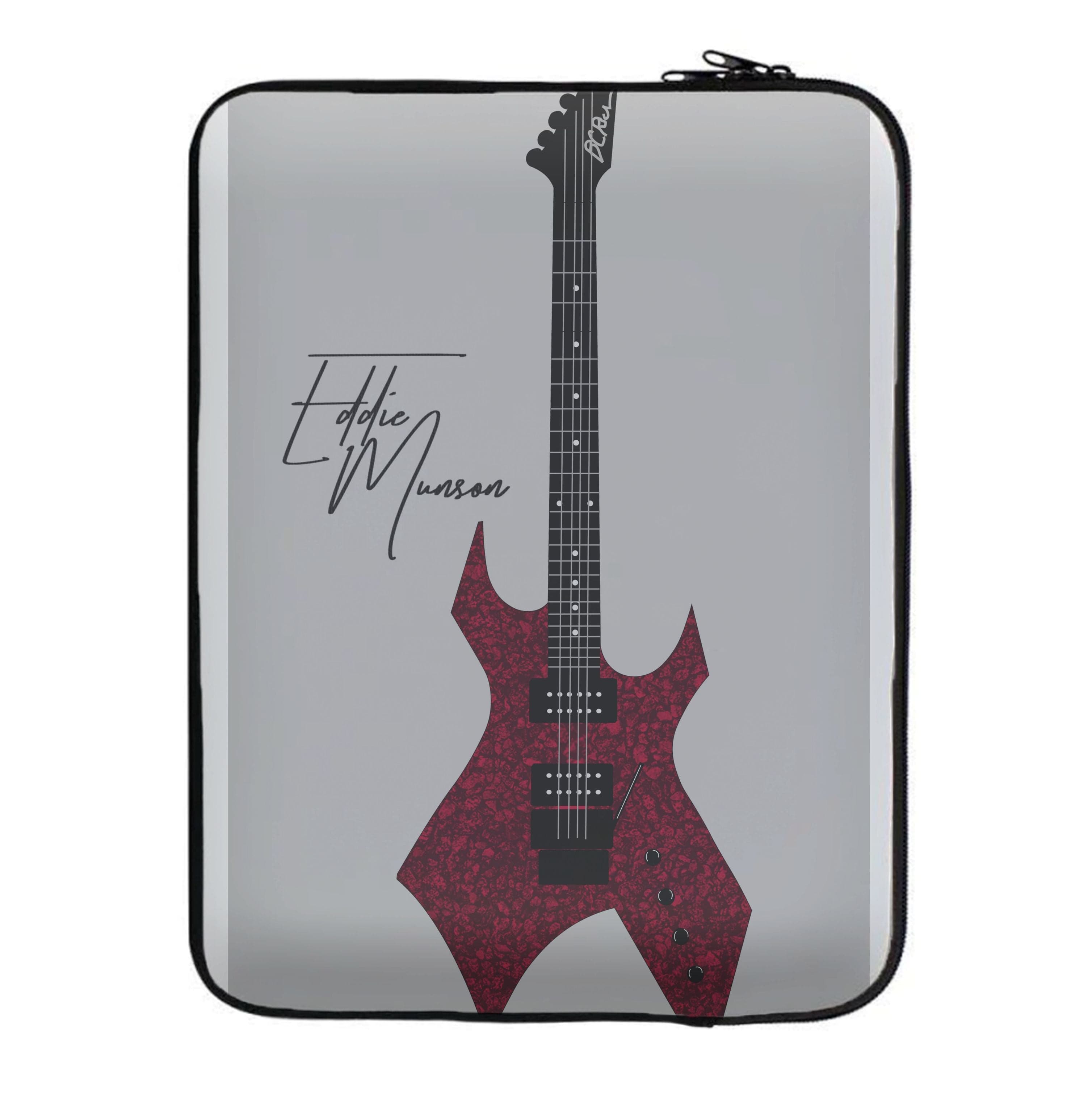 Eddie Munson Guitar Laptop Sleeve