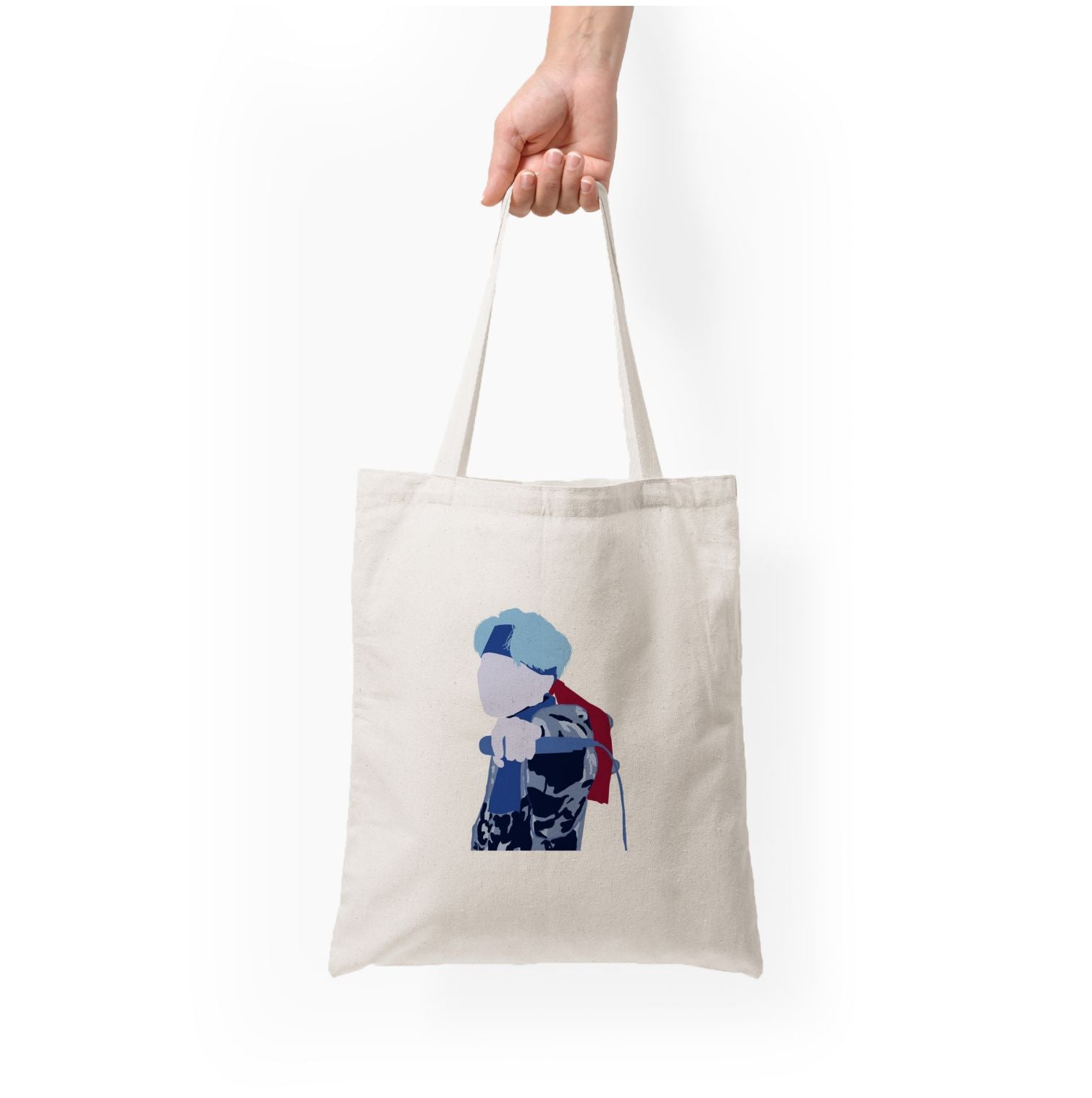 K-Pop Band Mic Drop Tote Bag