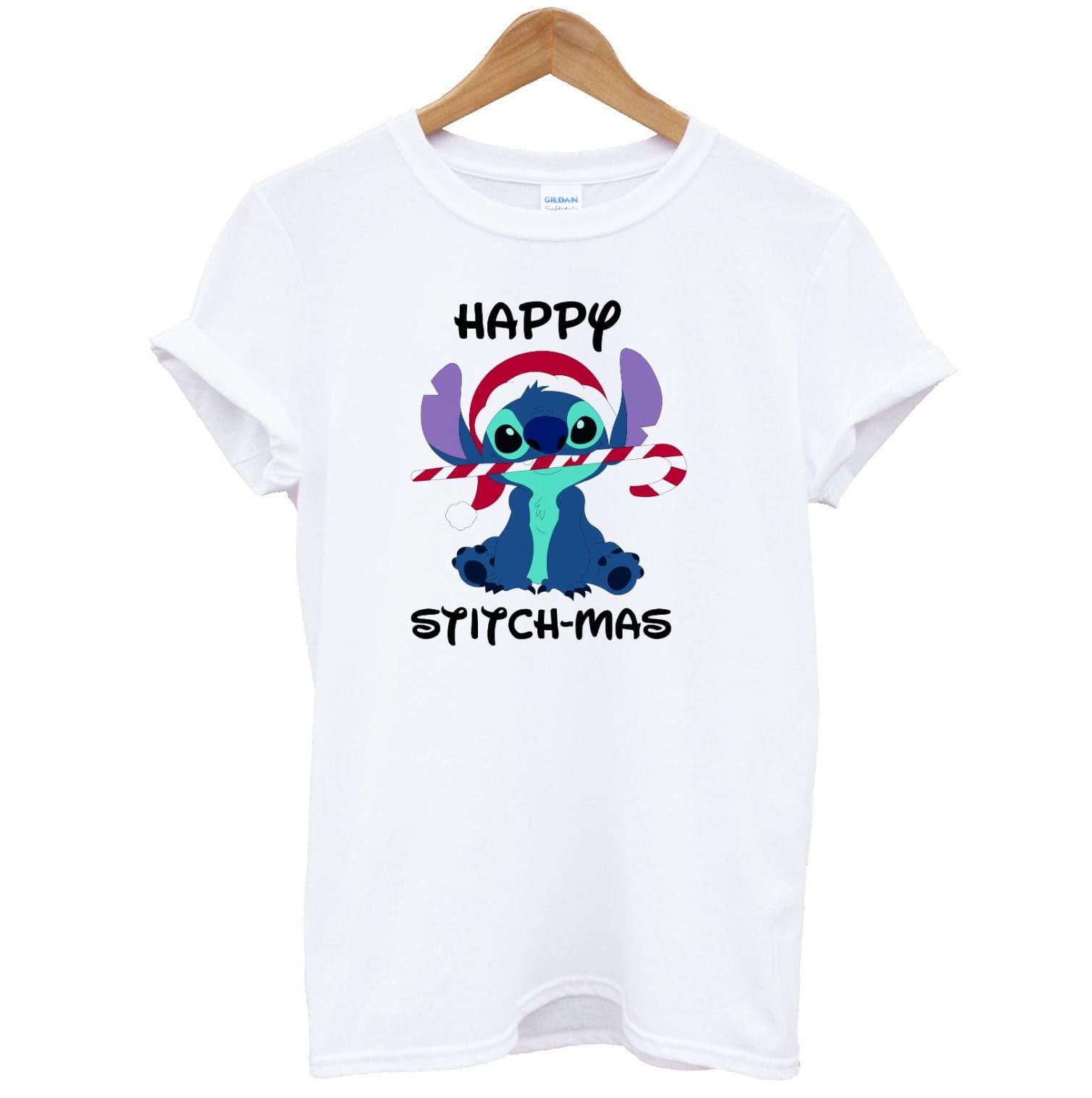 Happy Blue Alienmas - Christmas T-Shirt