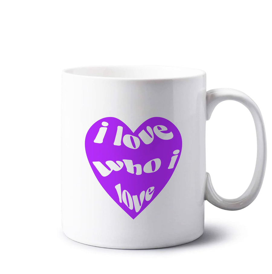 I love who I love - Pride Mug