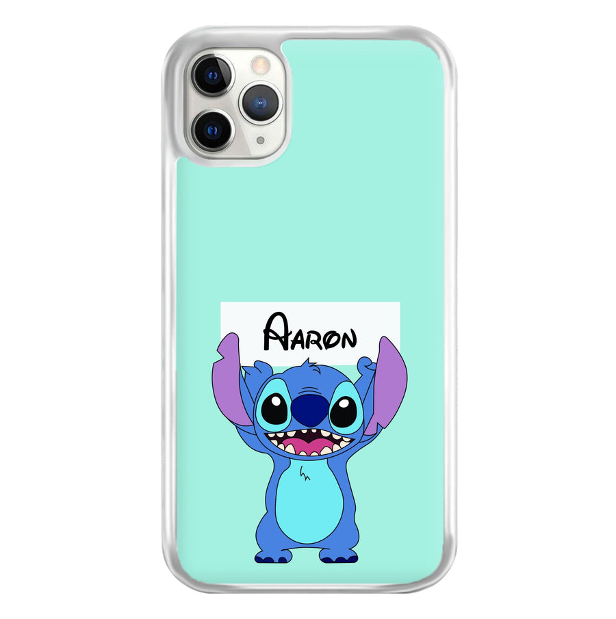 Standing Stitch - Personalised Disney  Phone Case