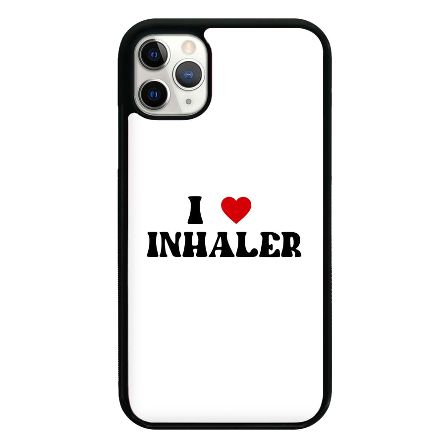I Love Inhaler Phone Case