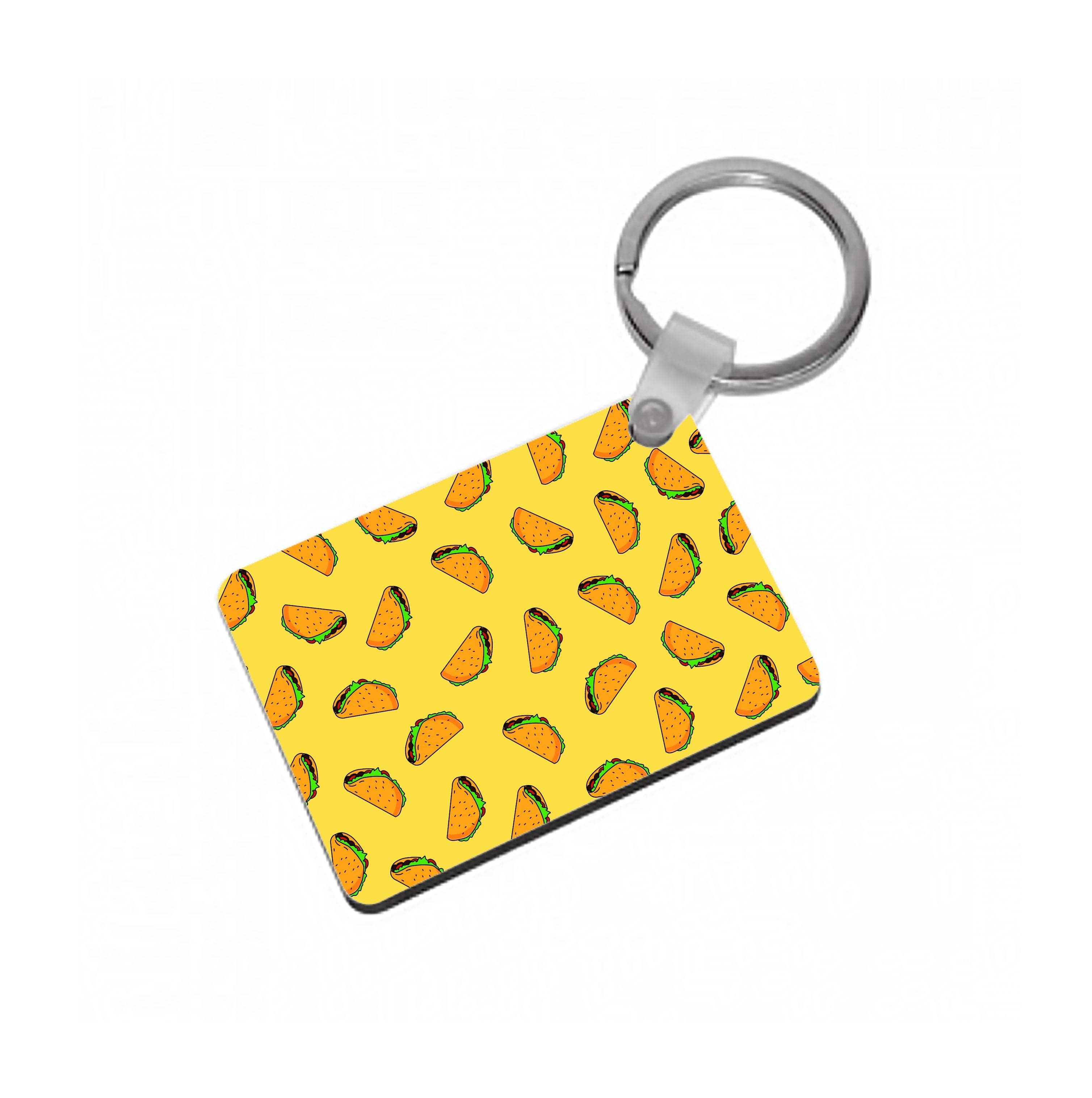 Tacos - Fast Food Patterns Keyring