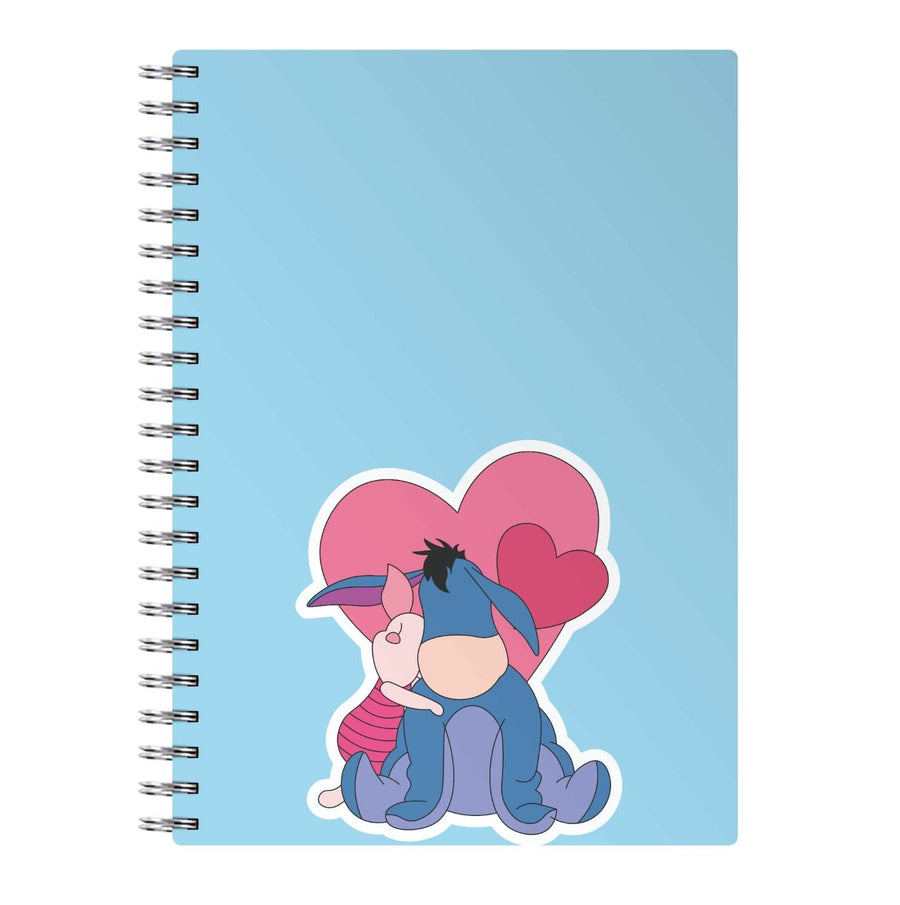 Eeore And Piglet - Disney Valentine's Notebook