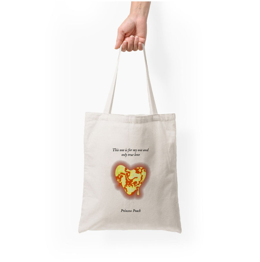 This One Is For My One And Only True Love - The Super Mario Bros Tote Bag
