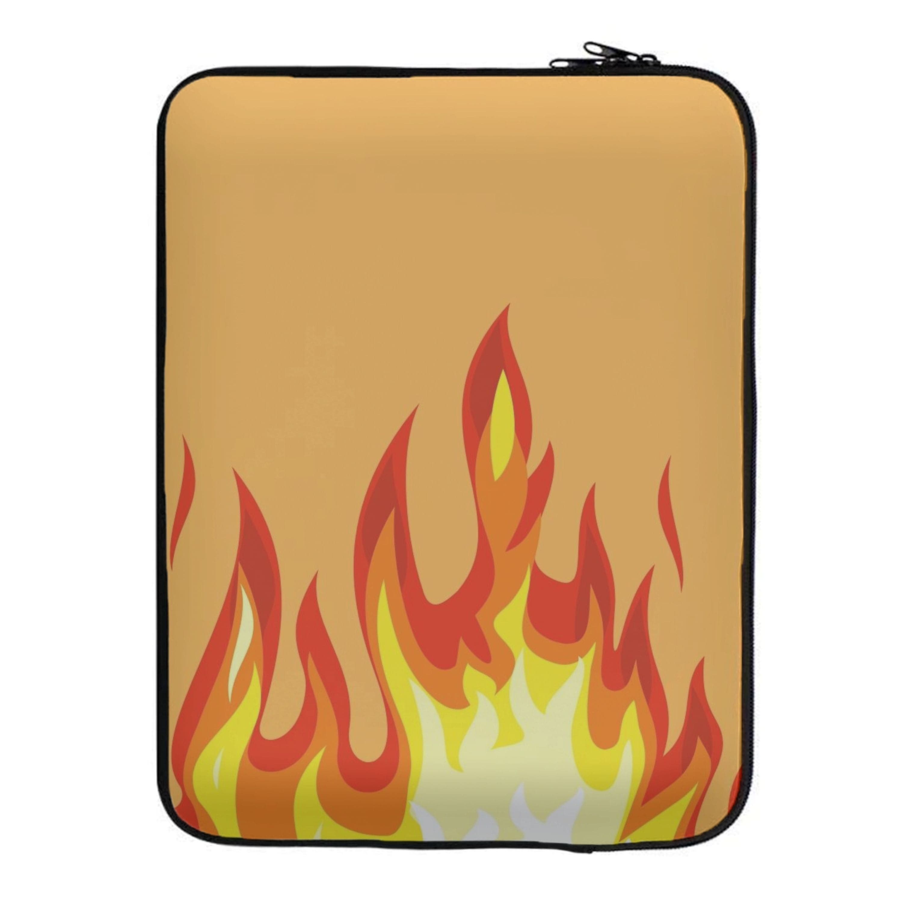 Orange Flame Laptop Sleeve