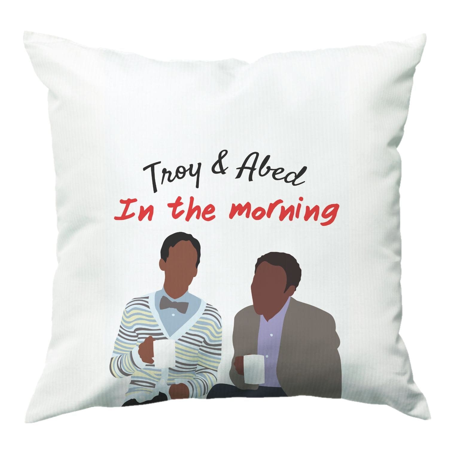 Troy And Abed In The Morning - Community Cushion