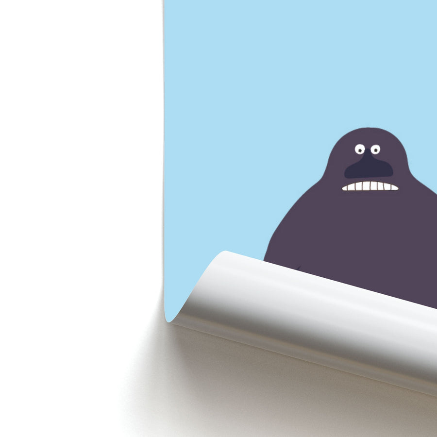 The Groke - Moomin Poster