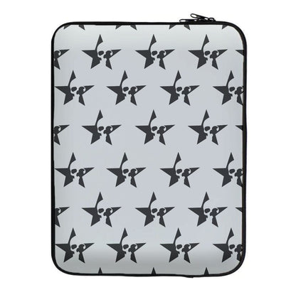 Skulls And Stars - Skate Aesthetic  Laptop Sleeve