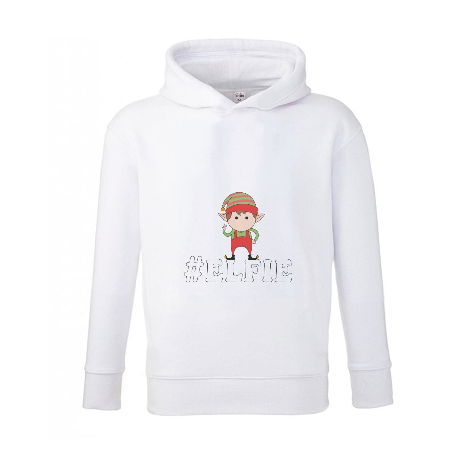 Elfie - Christmas Puns Kids Hoodie