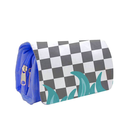 Blue Flame - Skate Aesthetic  Pencil Case