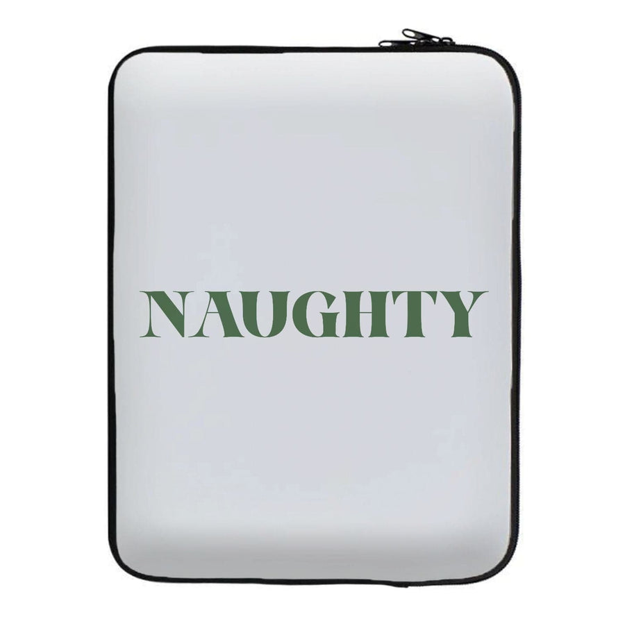 Naughty - Naughty Or Nice  Laptop Sleeve
