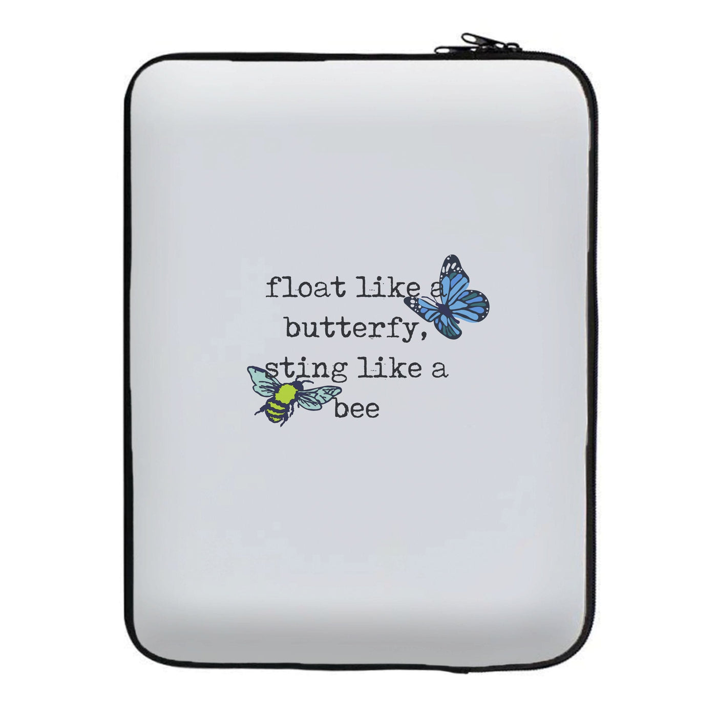 Float like a butterfly, sting like a bee - Boxing Laptop Sleeve