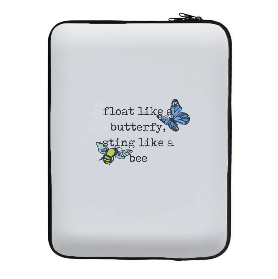 Float like a butterfly, sting like a bee - Boxing Laptop Sleeve