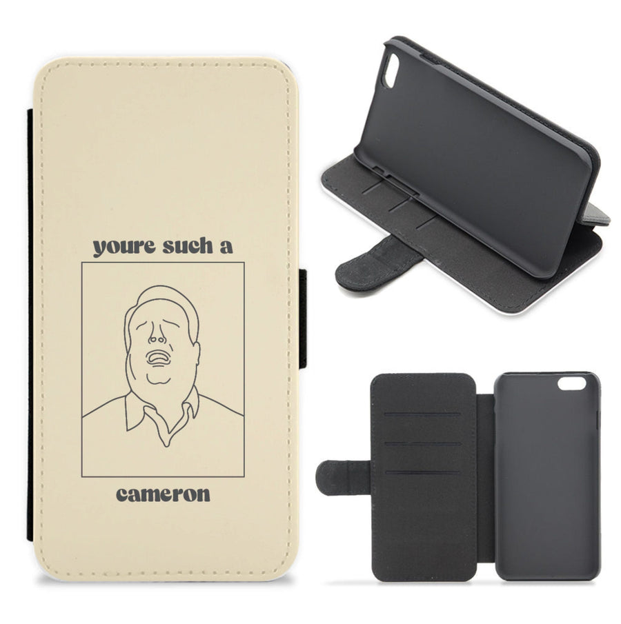 You're Such A Cameron - Modern Family Flip / Wallet Phone Case