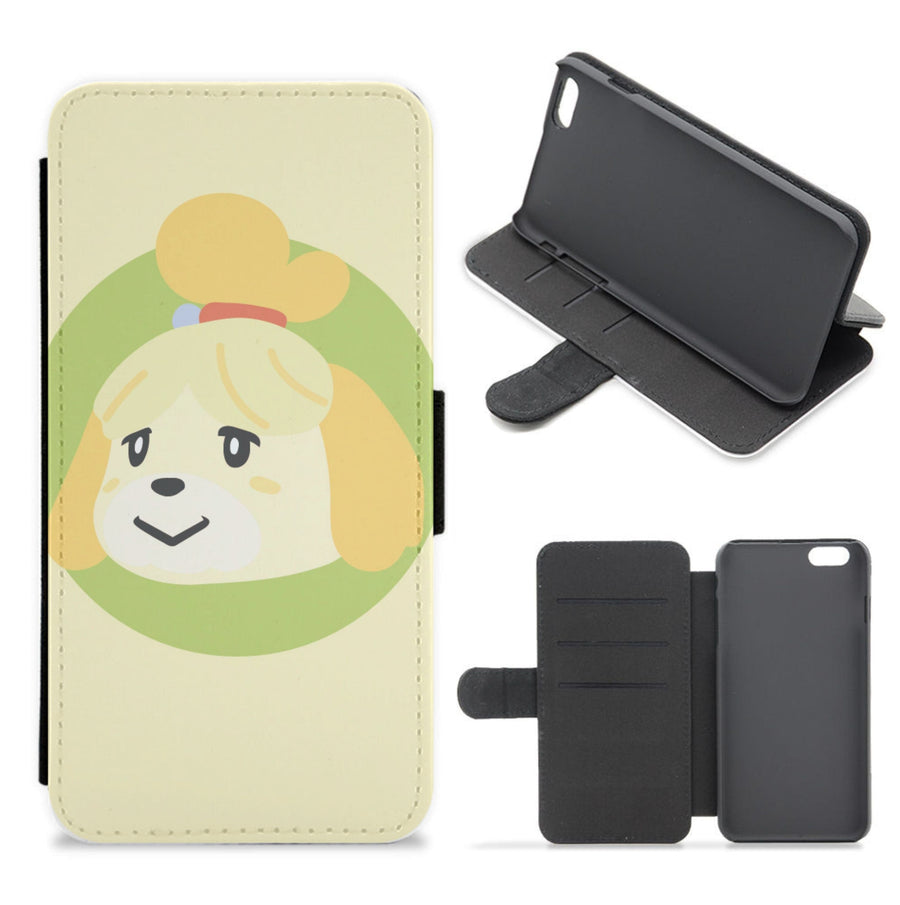 Isabelle - Animal Crossing Flip / Wallet Phone Case