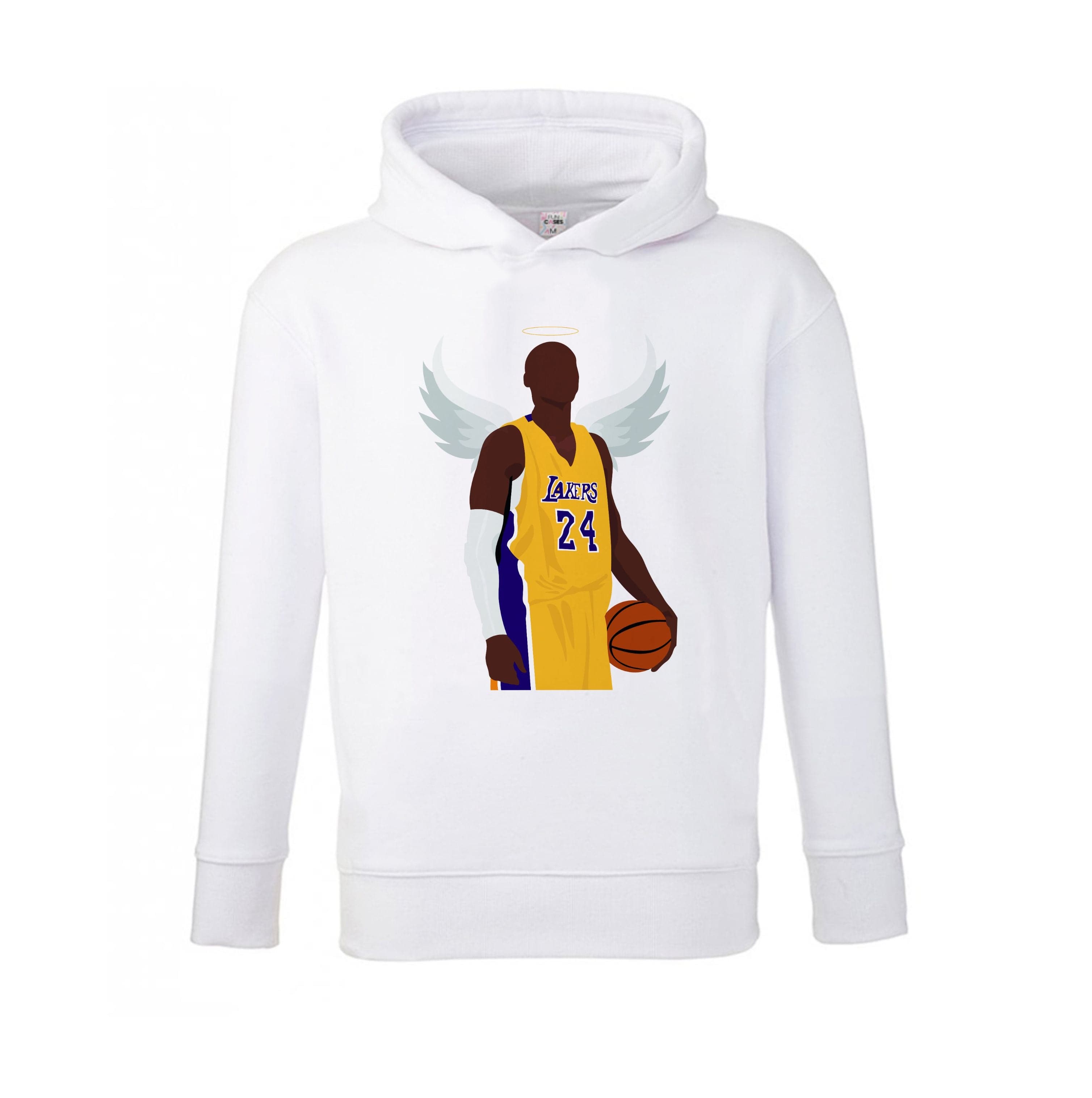 Kobe with wings - Basketball Kids Hoodie