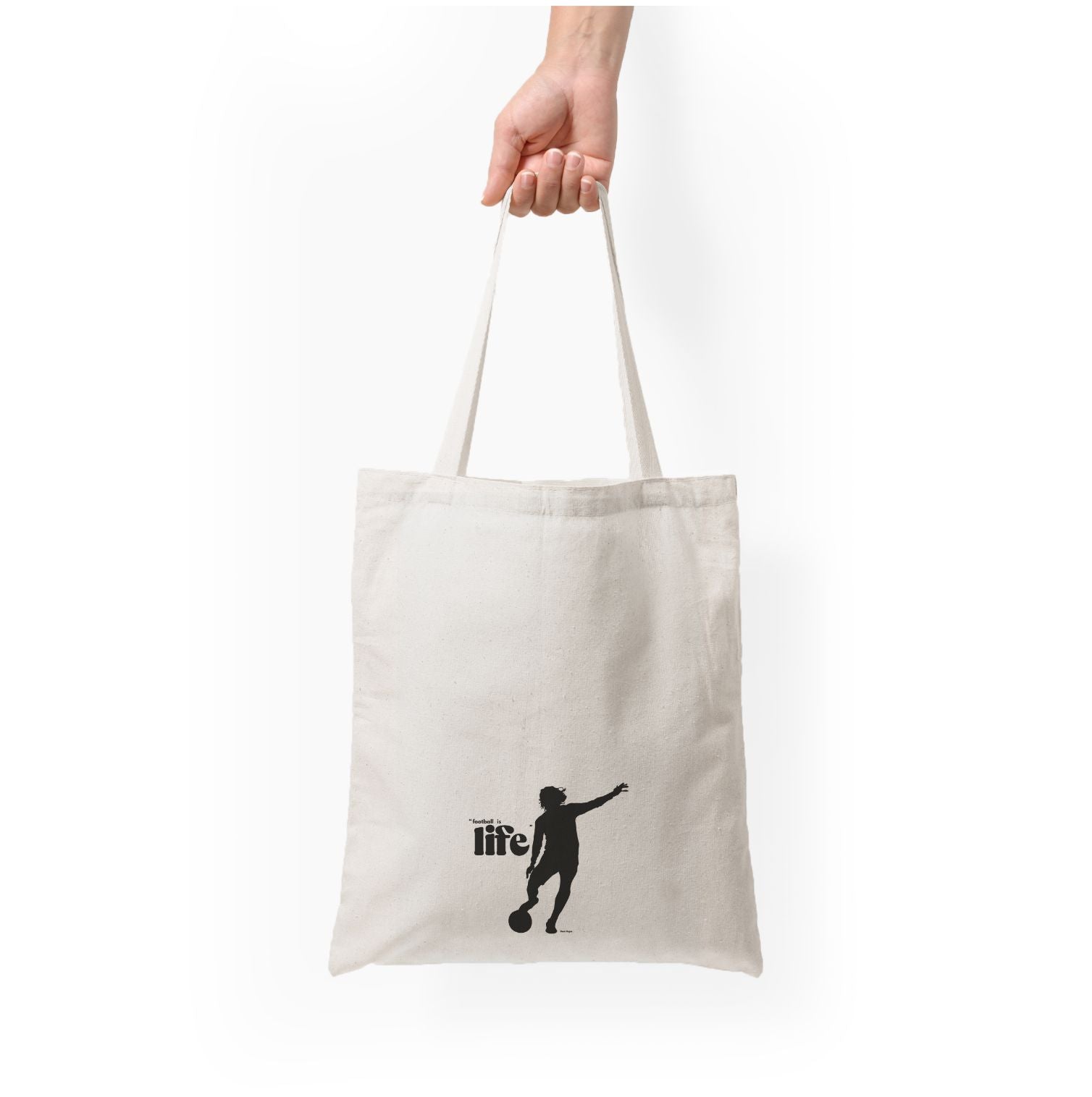 Football Is Life Tote Bag