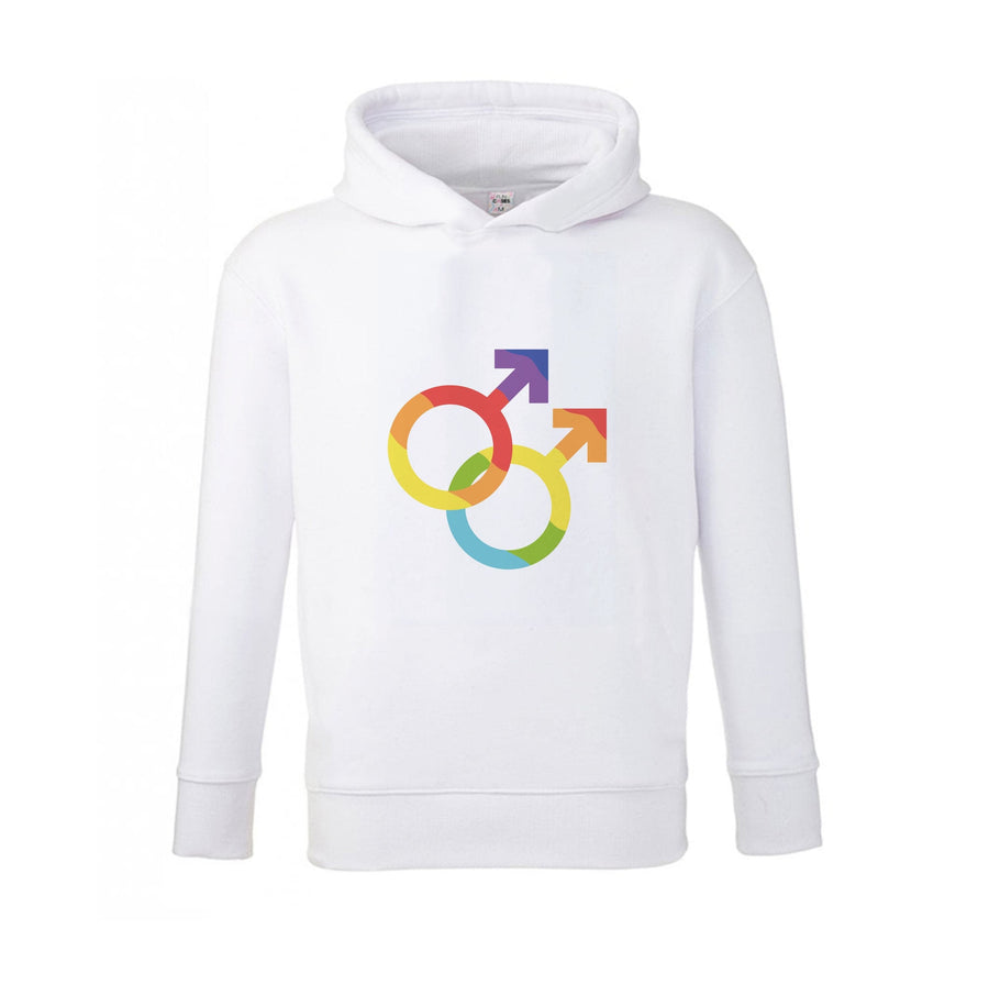 Gender Symbol Male - Pride Kids Hoodie