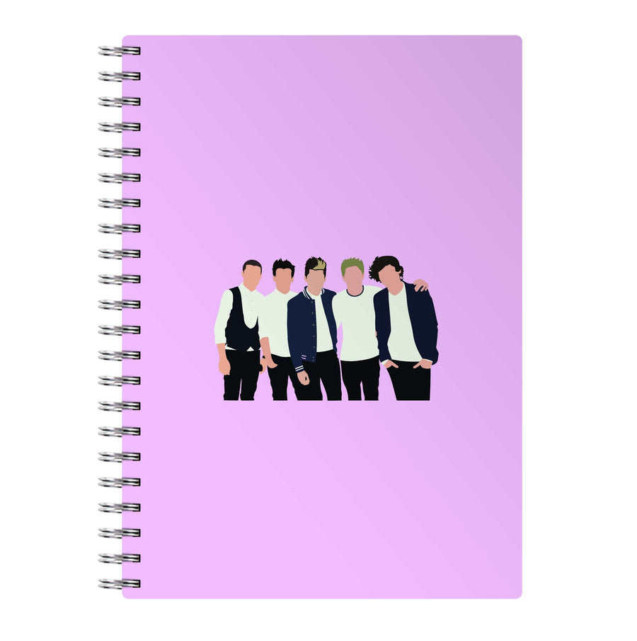 Old Members - One Direction Notebook