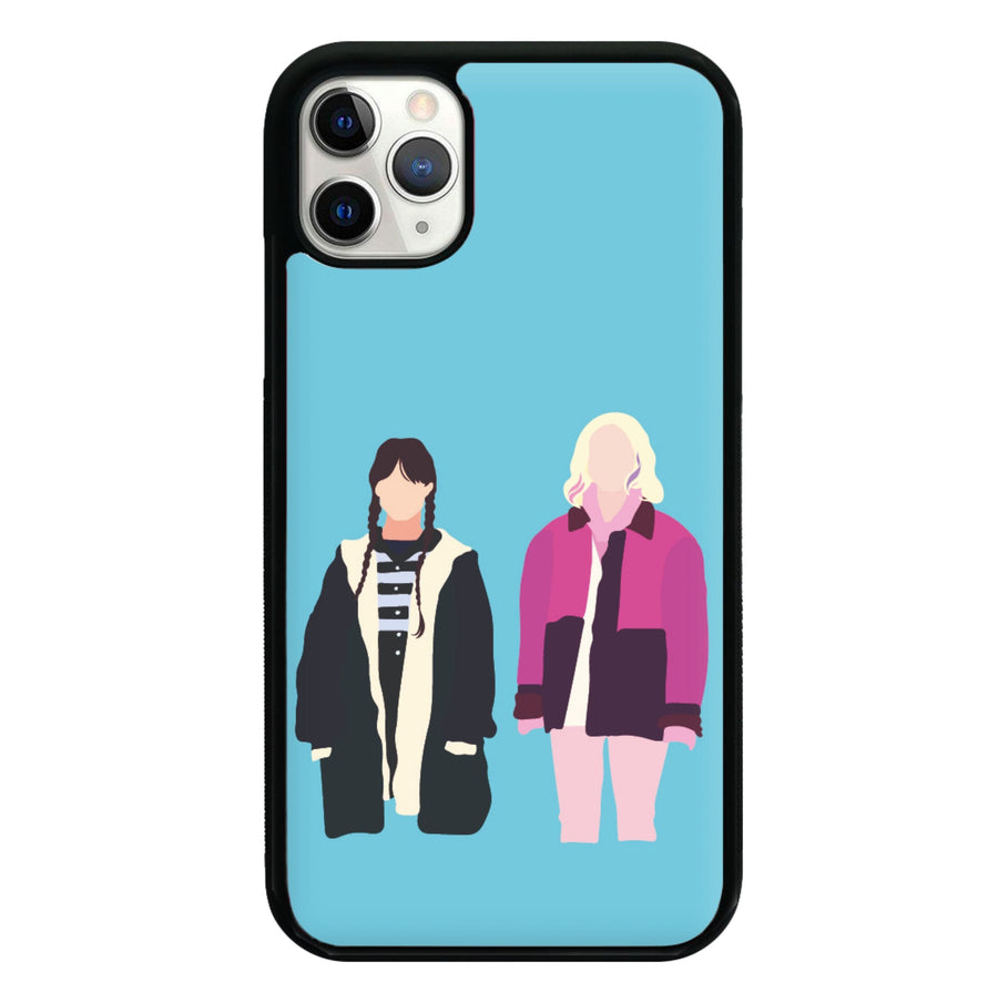 Enid Sinclair And Wednesday - Wednesday Phone Case