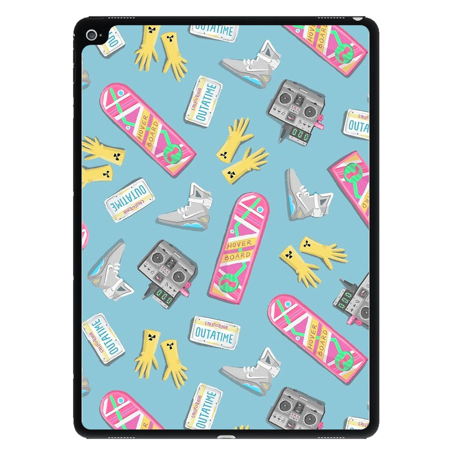 Back to the Future Pattern iPad Case