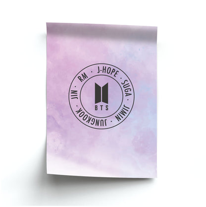 Galaxy Logo - BTS Poster