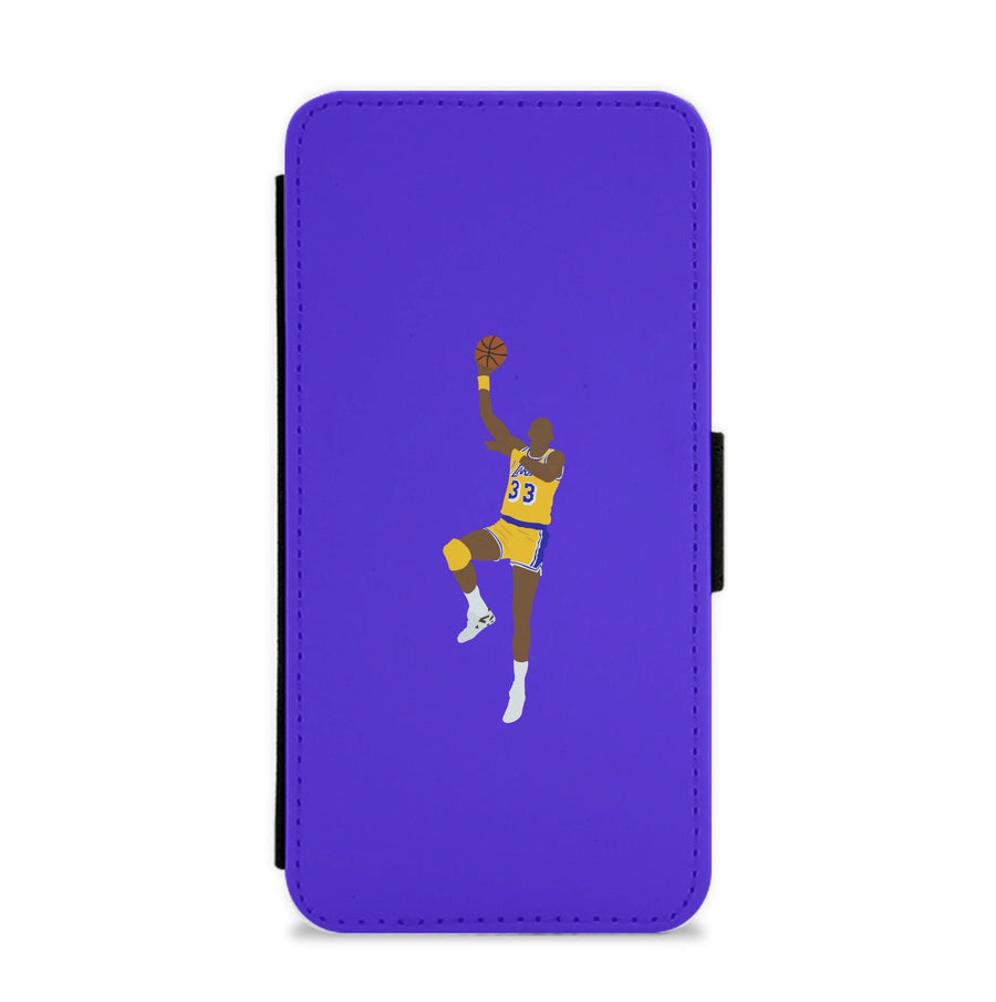 Kareem Abdul-Jabbar - Basketball Flip / Wallet Phone Case