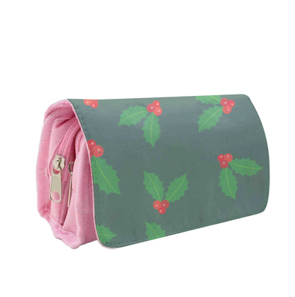 Holly - Christmas Patterns Pencil Case