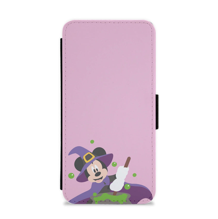 Wizard Mickey Mouse - Disney Halloween Flip / Wallet Phone Case